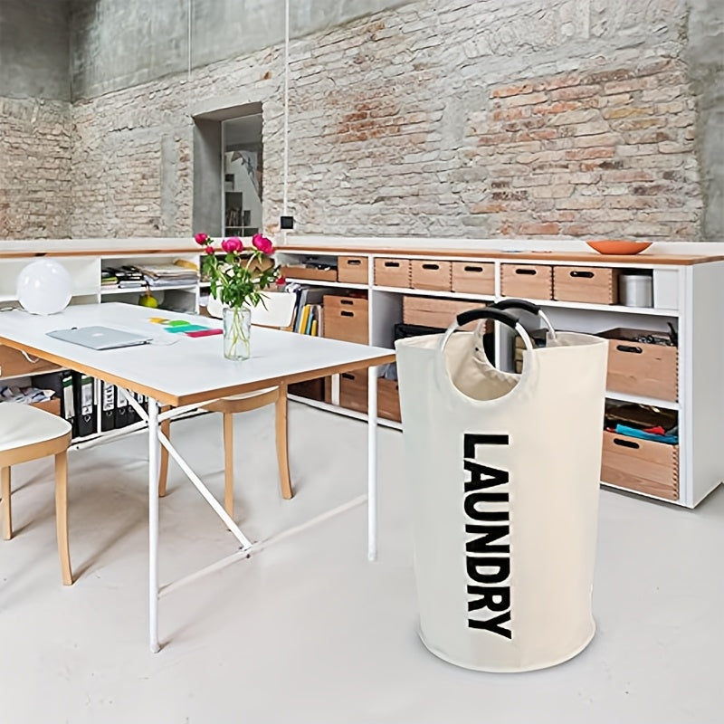 Large Laundry Basket With Foldable Laundry Bag, Independent High Hanger, Foldable Laundry Box, Waterproof Laundry Basket