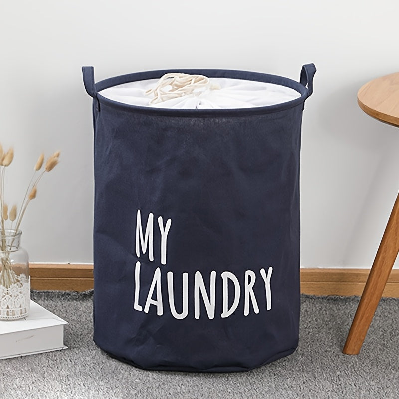 Large Laundry Basket With Foldable Laundry Bag, Independent High Hanger, Foldable Laundry Box, Waterproof Laundry Basket